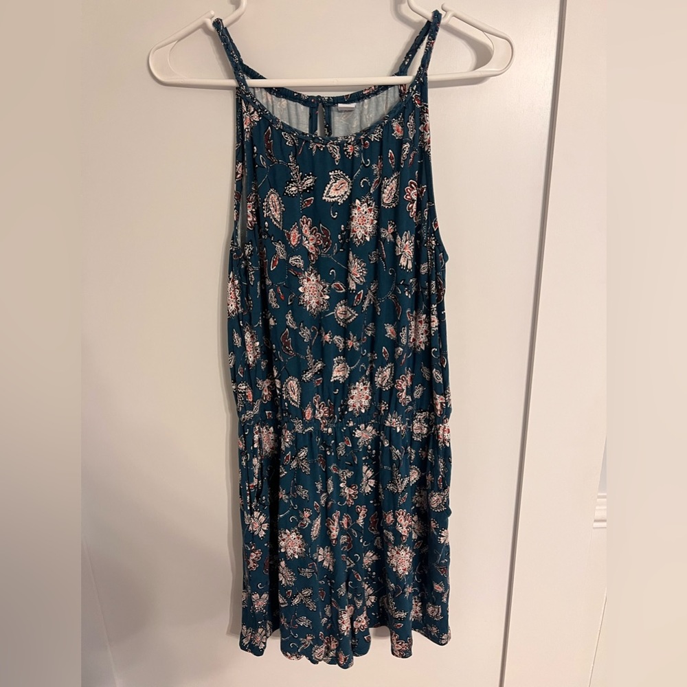 Old navy floral romper large